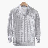 FLORENCE QUARTER ZIP SWEATER