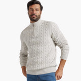 FLORENCE QUARTER ZIP SWEATER