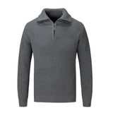 HELSINKI QUARTER ZIP SWEATER