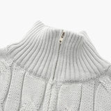 FLORENCE QUARTER ZIP SWEATER