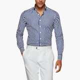 ST TROPEZ STRIPED SHIRT