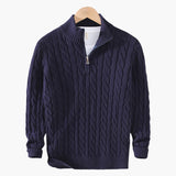 FLORENCE QUARTER ZIP SWEATER