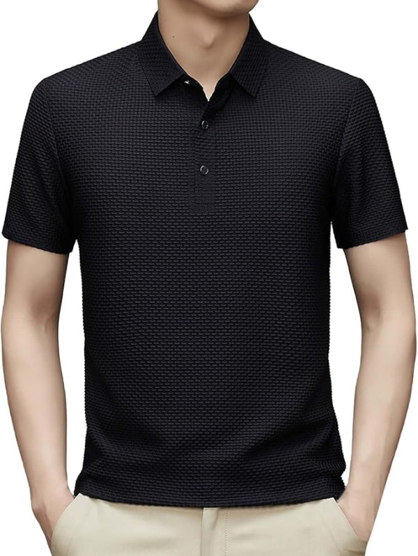 BARI SILK POLO (Anti-Wrinkle)