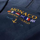 MONACO YACHT CLUB ZIP-UP SWEATER