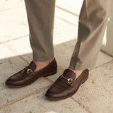 LISBON LEATHER LOAFERS