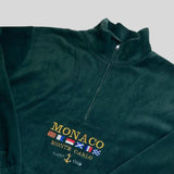 MONACO YACHT CLUB ZIP-UP SWEATER