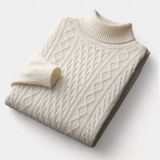 SALZBURG MERINO WOOL KNITTED TURTLENECK SWEATER