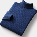 SALZBURG MERINO WOOL KNITTED TURTLENECK SWEATER