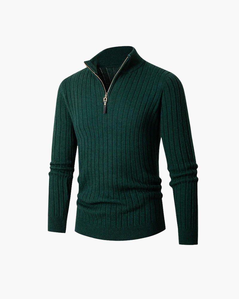 BUDAPEST ZIP-UP SWEATER