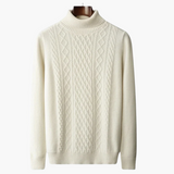 SALZBURG MERINO WOOL KNITTED TURTLENECK SWEATER