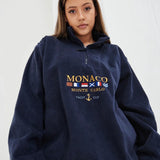 MONACO YACHT CLUB ZIP-UP SWEATER